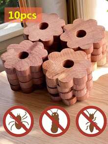 Clothes Storage Cedar Rings – Prevent Clothing Damage - Cedar Rings To Your Garments - Multicolor - View 1