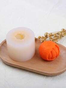 Khuôn silicon để tự làm đồ thủ công mỹ nghệ hình quả cam, có mùi thơm, làm từ thạch cao. - quýt - Xem 6