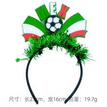 3pcs/Set 2026 World Cup Fan Headbands, National Flag Team Cheer Headwear - Multicolor - View 4