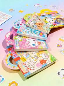 3D立体浮雕贴纸，适用于装饰手机、笔记本电脑、行李箱、杯子、滑板、笔记本和吉他。它们非常适合日常使用、儿童生日礼物、返校准备、旅行配件和青少年房间装饰。 - 彩色 - 查看 9