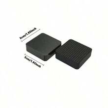 20 Sets/40pcs Adhesive Magic Tape, Double-Sided Invisible Non-Slip Car Floor Mat Fixator - Black - View 6