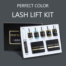 Eyelash Perming & Tinting Kit, Eyebrow Perming & Tinting Kit, Eyelash Perming Kit, Professional 2-In-1 Eyelash & Eyebrow Perming & Tinting Kit, 2026 Upgraded Eyelash Perming & Tinting Kit Long-Lasting 6 Weeks Effect, Suitable For Salon And Home Use, Recommended Perfect Color - 黑色 - 查看 9