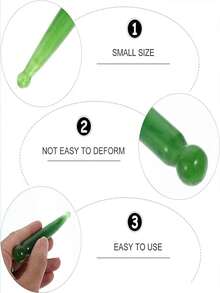 1pc Lymphatic Contour Face & Body Brush - Ergonomic Design With Soft Polyester Bristles, Precise Jawline & Decollete Sculpting, Fragrance-Free Suitable For All Light Skin Tones, Lymphatic Massage Tool - Ginger - View 10