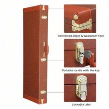 Hard-Shell Protective Electric Guitar Case For TL ST 170 Style Guitars, Durable Hard Case With Lock & Keys, Padded Interior For  Storage And Travel, Ideal For Home, Studio And Stage Use - 棕色 - 查看 8