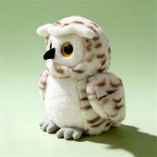 猫头鹰毛绒玩具，柔软蓬松的填充动物，是生日礼物、玩耍、母亲节、婚礼季、毕业季和返校季礼物的完美选择。 - 彩色 - 查看 8