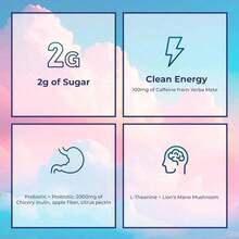 |   Yerba Mate Instant Tea Powder |   20, 24, Or 30 Servings |   Multiple Flavors Available - Đào Xoài - 20 phần ăn - Xem 5