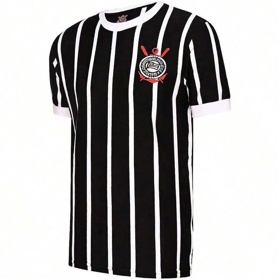 New Corinthians Striped Shirt 2027 26 Immediate Shipping - 彩色 - 查看 1