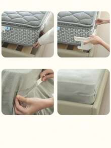 Bộ 4/8 kẹp giữ ga trải giường, dụng cụ sắp xếp đồ dùng giường ngủ, kẹp nệm, chống trượt ga, giúp việc trải giường dễ dàng hơn, vật dụng thiết yếu chất lượng cao cho phòng ngủ của các cặp đôi. - nhiều màu - Xem 9