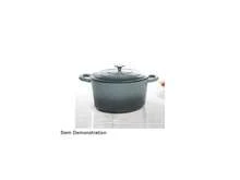 Crock-Pot Crock Pot 69143.02 Artisan 7 Quart Enameled Cast Iron Round Dutch Oven, Slate Gray - 查看 2