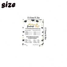 Bộ bài Bingo tốt nghiệp, màu xanh hải quân và vàng, trò chơi tiệc tốt nghiệp, bao gồm 24 thẻ người chơi độc đáo và quân cờ đánh dấu, đồ dùng hoạt động tiệc tùng cho sinh viên đại học, trung học, mẫu giáo, trò chơi nhóm kỷ niệm lớp học. - Nhiều màu - Xem 10