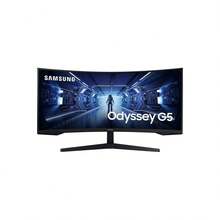 Samsung 34 Odyssey G55T WQHD 165Hz Curved Gaming Monitor + 26 Months Protection Bundle - View 2