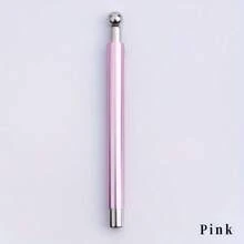 二合一猫眼美甲凝胶指甲油磁性棒套装，长铝柄强磁钢球美甲工具，多功能强力磁性猫眼凝胶指甲油笔，可拆卸美甲工具，适合家庭DIY和美甲沙龙使用 - 彩色 - 查看 12