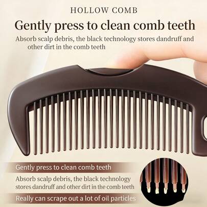 1 lược gội đầu massage da đầu, lông dày giúp làm sạch sâu, gỡ rối tóc, tạo kiểu tóc, chống tĩnh điện, thích hợp cho tóc ướt hoặc khô, thúc đẩy mọc tóc, phụ kiện tạo kiểu tóc
