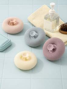 1/2 miếng bọt biển tắm, bọt biển tẩy tế bào chết, bóng massage tắm, dụng cụ chải tắm, mềm mại và thân thiện với da, có giác hút, có thể tái sử dụng, quà tặng Ngày của Mẹ - nhiều màu - Xem 10