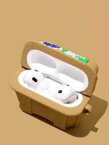 新颖的三维蛋形保护套，兼容苹果1/2/3/4代耳机保护套，也适用于Pro 3/Pro 2、第二代和第三代新款硅胶软保护套。 - 彩色 - 查看 1