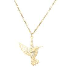 1 pieza Collar con forma de colibrí, adecuado para uso diario o como regalo. - XL754 - Ver 3
