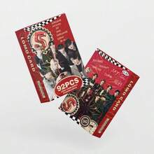 92张 ENHYPEN 2026 五周年纪念照片贴纸、LOMO卡、双面卡、收藏照片卡/贺卡/书签、主题LOMO卡贴纸套装、必备粉丝收藏品 - 彩色 - 查看 5