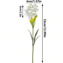 18 Stems Artificial Lily Of The Valley Bouquet - Fake Green Stems For Tabletop Center Decor And Party Decoration - Multicolor - View 7
