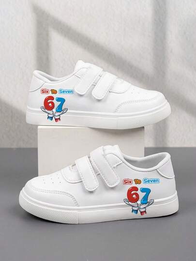 一双价格实惠、时尚的儿童休闲运动鞋，耐穿的篮球鞋，适合日常穿着、户外活动、作为圣诞礼物，透气面料，柔韧鞋底，儿童运动鞋，度假礼物，2D平底鞋