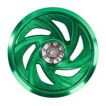 通用摩托车发动机冷却风扇罩，可旋转CNC铝合金散热器护罩，彩色气流增强型保护罩，适用于AKT NKD、SBR Bera、Combate、Bomber、AKT SL、CHR、CR4、CG150、XR150等车型 - 经久耐用，易于安装 - A - 查看 7