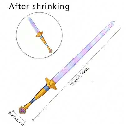 Hasbro Bộ 10 món trang phục cosplay nhóm Devil Girls phong cách Lumi & phụ kiện kiếm dài màu tím, bộ trang phục biểu tượng kiếm dài màu tím Lumi Cosplay đầy đủ cho nhập vai.