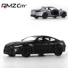RMZ City 1:36 Alloy  M4 CSL Sports Car Model, Children's Toy Car, Friction Powered, Collectible Decoration, Birthday Gift For Boys - Multicolor - View 1