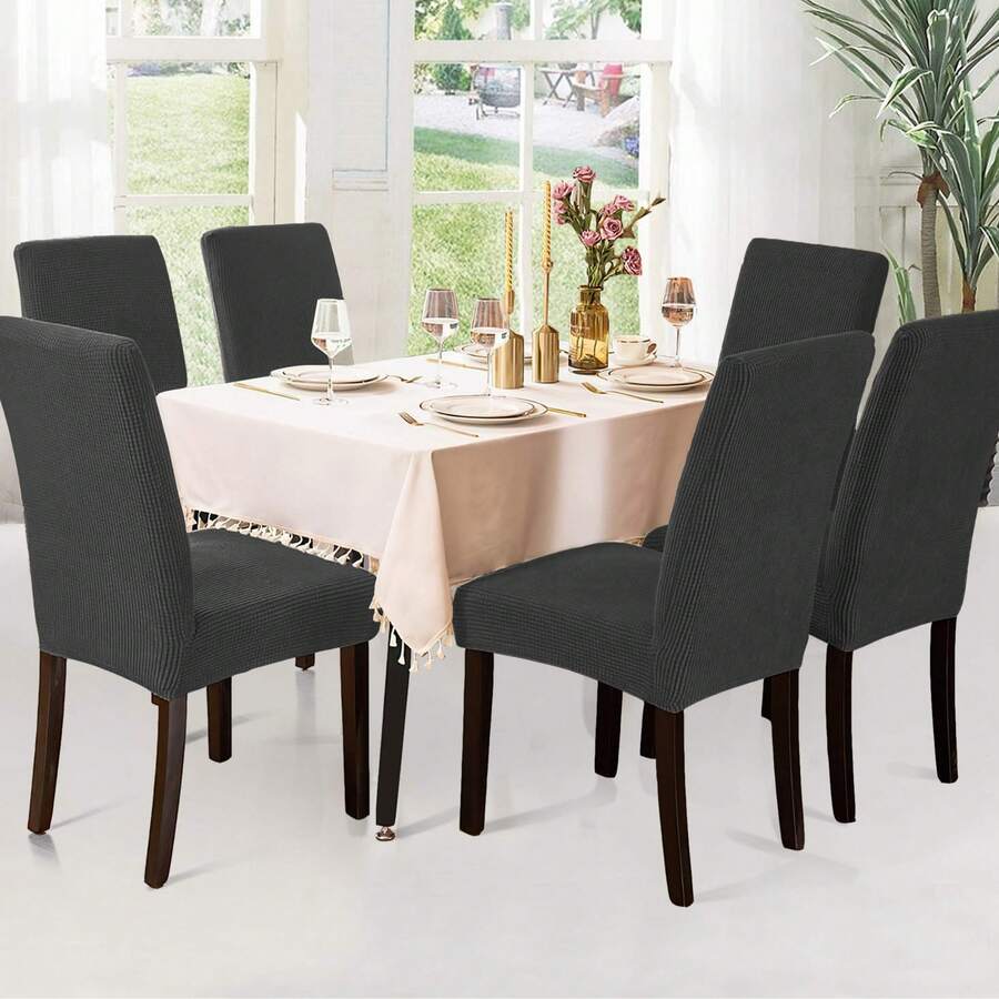 Chair Covers - Dark Grey - View 1