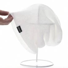 Summer Thin Breathable Pullover Hat For Women, Fashionable Baotou Hat, Super Big Head Circumference Pile Hat For Men - 白色 - 查看 13