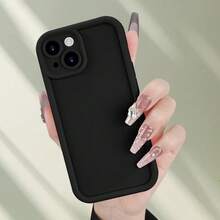 Bộ 3 ốp lưng điện thoại Dopamine mờ, hiệu ứng chuyển màu, tương thích với iPhone X/XR/11/12/13/14/15/16/17/Pro/Plus/ProMax, bảo vệ toàn thân, thiết kế tối giản, bảo vệ hoàn hảo cho điện thoại của bạn. - Đen + Trắng + Đỏ hồng - Xem 4