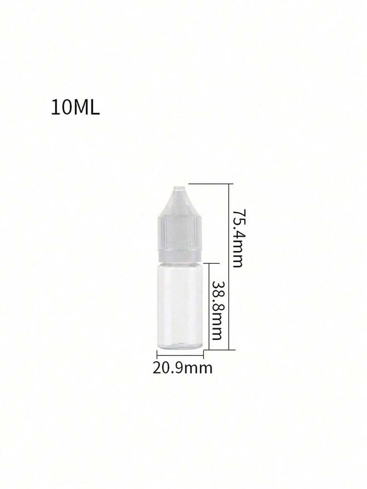 10 chai nhỏ giọt thon gọn, 5ml/10ml/15ml/20ml/30ml/50ml, chai nhỏ giọt rỗng kiểu bóp, chai nhỏ giọt lỏng PET kiểu bóp, thích hợp cho học sinh và du lịch, nhỏ gọn và nhẹ - Phụ kiện du lịch, chai du lịch xách tay, chai gel đầu nhọn, chai nhỏ giọt kiểu bóp, chai nhựa trong suốt, dụng cụ xăm hình, thích hợp cho mực lỏng, tranh sơn dầu, nghệ thuật và thủ công, trong suốt, phụ kiện du lịch, đồ dùng thiết yếu khi đi du lịch, chai xịt có thể nạp lại, bộ chai du lịch, chai cỡ nhỏ, chai xịt mini, chai chống rò rỉ. - Nhiều màu - Xem 8