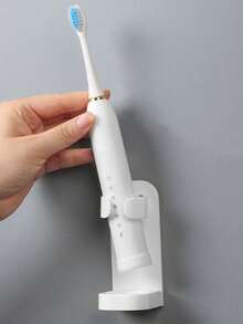 2件套壁挂式电动牙刷架套装，牙刷收纳架，牙刷支架，剃须刀架 - 彩色 - 查看 6