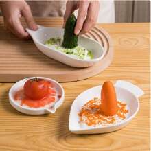 陶瓷研磨器，家用蒜蓉研磨器，姜蒜手动研磨器 - 彩色 - 查看 2