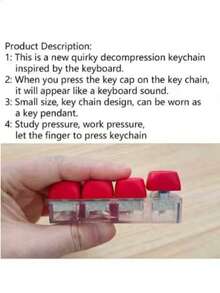 创意减压钥匙扣玩具，新奇玩具和游戏，玩具，背包和手机挂饰 - 彩色 - 查看 4
