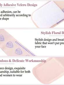 Kit Of 3 V-Line Facial Shaping Bands – Lifting Band For Face/Chin And Jawline Contouring - 1 個單位 - 查看 5