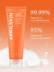 Aprilskin Carrotene 清透潔面慕斯 - 含 BHA 深層清潔與皮脂控制，適用油性、敏感、易長痘肌膚 - 純素無殘忍潔面慕斯，適用油性與易長痘肌膚 - BHA、皮脂控制、純素、120ml - 潔面乳 - 查看 4