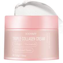 Xioimy 50克胶原蛋白、烟酰胺、水解弹性蛋白胶原蛋白面霜，三重胶原蛋白重建，增强肌肤弹性和光泽，告别干燥和暗沉，深层补水，胶原蛋白面霜 - 數量 - 查看 9