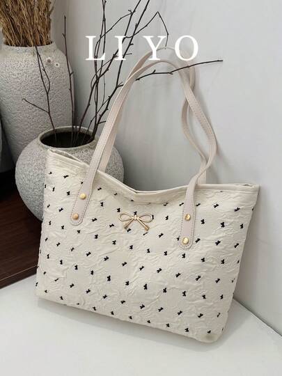 女士手提包，简约休闲多功能大容量单肩包，女士沙滩度假手提包，工作通勤手提包