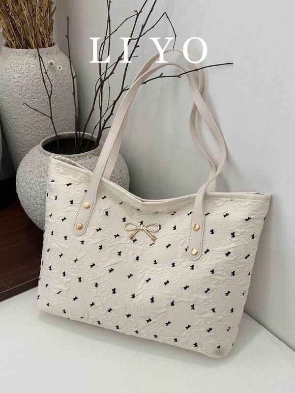 女士手提包，简约休闲多功能大容量单肩包，女士沙滩度假手提包，工作通勤手提包