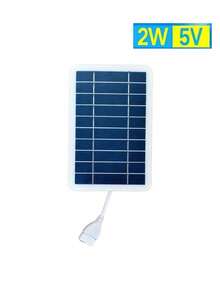 2/10/20/30W Waterproof Solar Charger - Portable USB Panel, Ideal For Outdoor Adventure - Camping, Travel, Charging Phones, Power Banks, Flashlights, Fans, Emergency Charging Power Solar Panel - A - View 14