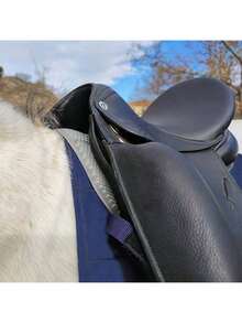 Tấm lót yên ngựa bằng silicon, đệm chống sốc, chống trượt, thoáng khí giúp tăng độ ổn định, phụ kiện cưỡi ngựa. - Nhiều màu - Xem 2