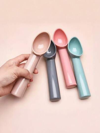 1pc Premium Non-Stick Ice Cream Scoop - , Suitable For Desserts And Fruit Balls
