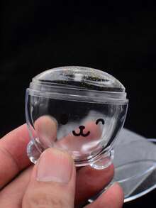 美甲印花工具套装，透明极光雪花硅胶印章，美甲钢板印花DIY，大小美甲印章和刮板 - 無色 - 查看 8