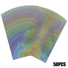 20x29cm Toner Reactive Foil For Laminator, Foil Paper For Toner Foiling Scrapbooking Craft Projects Card Making, Foil By Laser Printer And Laminator - Toner Reactive Foil - View 29