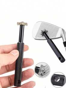 Bộ dụng cụ mài và làm sạch rãnh gậy golf cao cấp - Nâng cao kỹ năng chơi golf của bạn với các rãnh được mài và làm sạch hoàn hảo - Bao gồm 6 đầu thay thế và túi bảo vệ. - Nhiều màu - Xem 3
