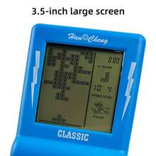 经典复古儿童手持游戏机，23 款游戏，护眼，需要 2 节 AAA 电池（不包括在内） - 彩色 - 查看 8