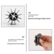 4个/包 硅胶洗衣球，防止衣物缠绕打结，适用于滚筒式烘干机、洗衣机清洁魔球 - 查看 10