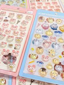 Hình dán chất lượng cao, dễ thương và thú vị - Nhiều màu - Xem 5