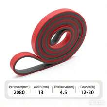 12-150 Lbs 2-Color Fitness Resistance Bands For Pull-Ups, Strength Training, Home Gym Muscle Strength And Body Stretching, Multi-Functional Thickened Durable Elastic Bands For Fitness Training And Stretching - Multicolor - View 16