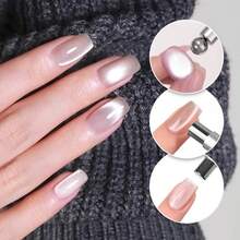 二合一猫眼美甲凝胶指甲油磁性棒套装，长铝柄强磁钢球美甲工具，多功能强力磁性猫眼凝胶指甲油笔，可拆卸美甲工具，适合家庭DIY和美甲沙龙使用 - 彩色 - 查看 9