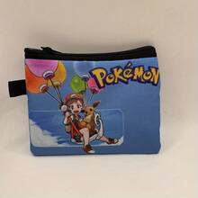 pokemon Ví đựng tiền xu/thẻ thiết kế mới, ví in họa tiết unisex. - Nhiều màu - Xem 14